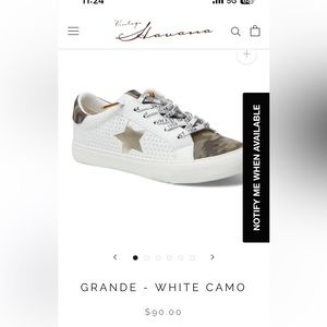 Vintage Havana Camo Shoes